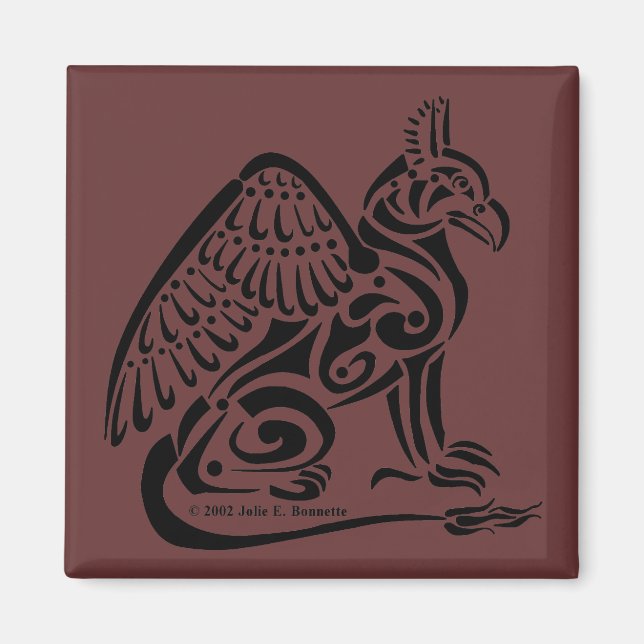 Íman Magnet Quadrado do Griffin (Frente)