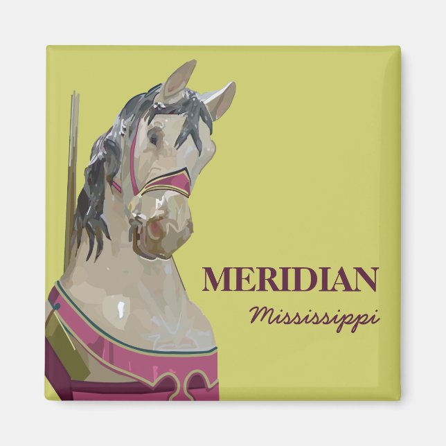 Íman Magnet Quadrado Meridian (Frente)