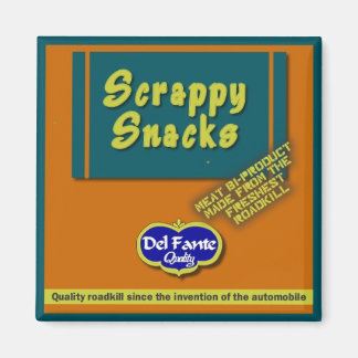 Íman Magnet Quadrado Scrappy Snacks