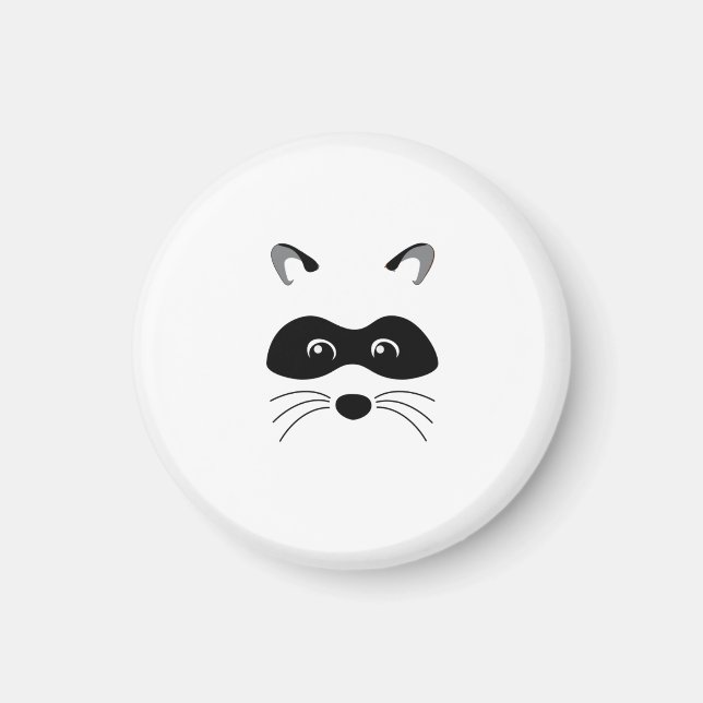 Íman Magnet Raccoon (Frente)