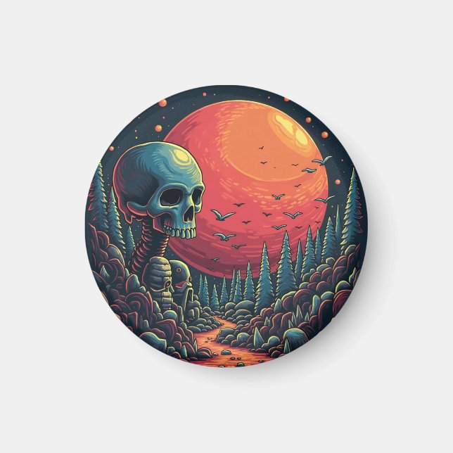 Íman "Magnet redondo personalizado - Foto personalizada (Frente)