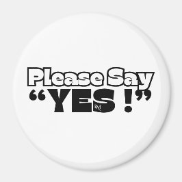 Íman Magnet Redondo: Sim (branco)