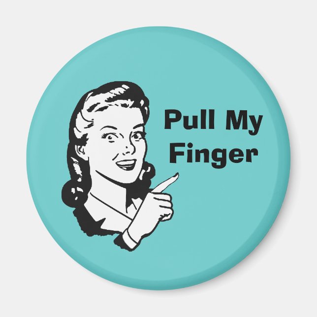 Íman Magnet Retro Funny (Frente)