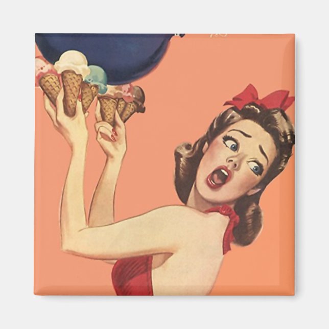 Íman Magnet ~ RETRO Surpreende Festa Chocada (Frente)