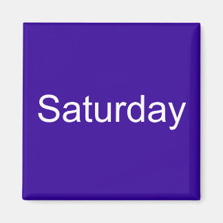 Íman Magnet Sábado