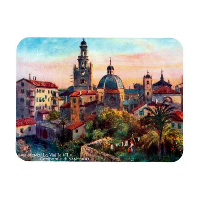 Íman Magnet - San Remo, Itália (Horizontal)