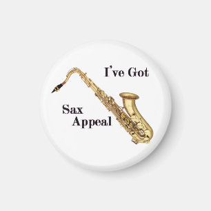 Íman Magnet saxofone