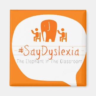 Íman Magnet #SayDyslexia - Logotipo de Bolha de Fala