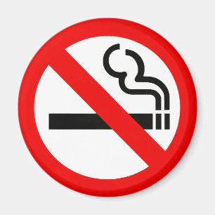 Íman Magnet sem sinal de fumagem