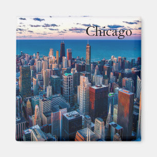 Íman Magnet Skyline Chicago