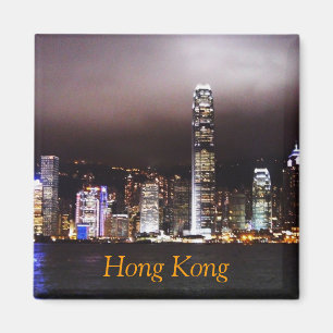 Íman Magnet Skyline de Hong Kong