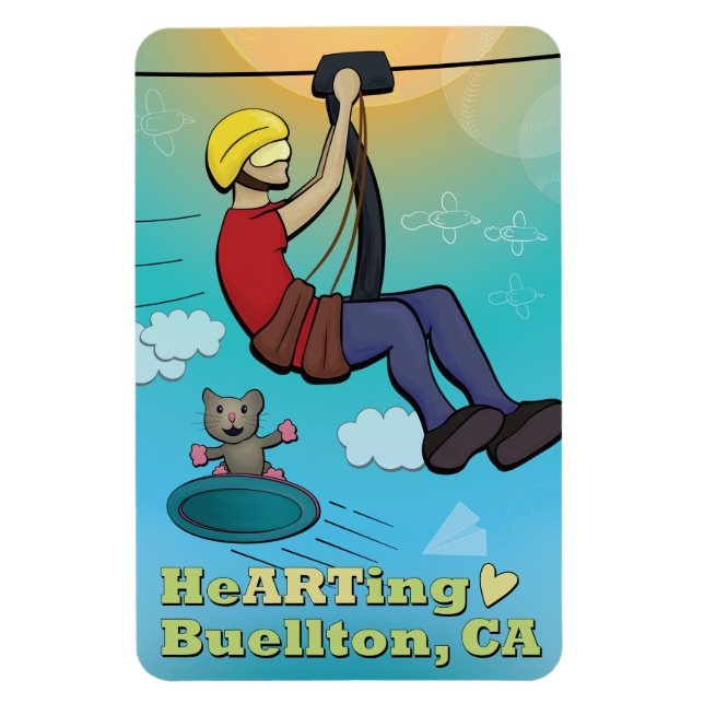 Íman Magnet - Sporty Sky (Vertical)