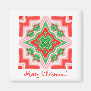 Íman Magnet Square - Estrela de Natal
