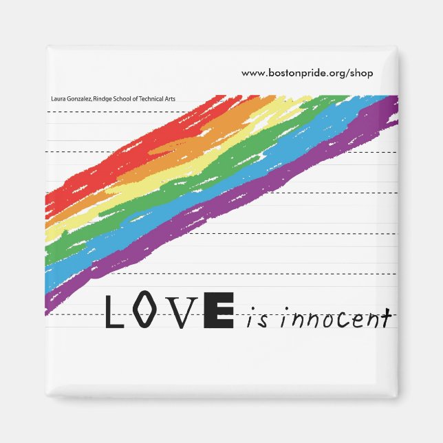 Íman Magnet Square Inocente (Frente)