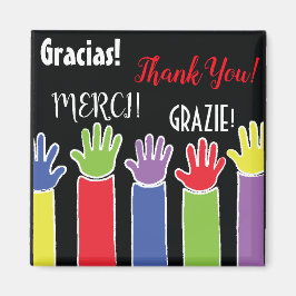 Íman Magnet Square Obrigados A Lot Magnet