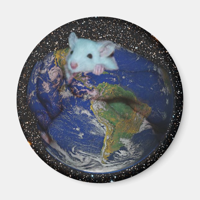 Íman Magnet: Starry World Rat (Frente)