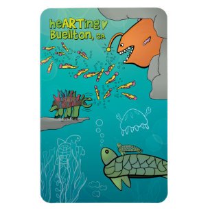 Íman Magnet - Surpresa! - Buellton.Art