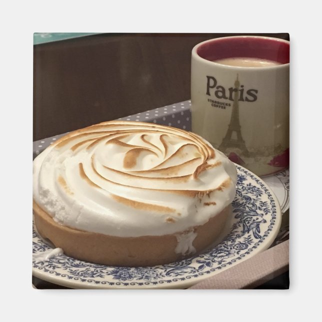 ÍMAN MAGNET - TARTELETTE AU CITRON (Frente)