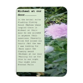 Íman Magnet titled ' Michael at the Door