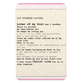 Íman Magnet titled "My other Lover