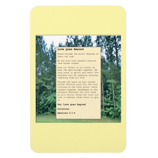 Íman Magnet  titled ' Our Love goes beyond