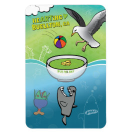 Íman Magnet - Todos Querem Sopa De Ervilha - Buellton.A