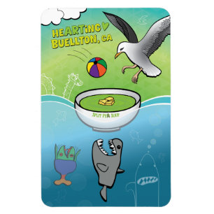 Íman Magnet - Todos Querem Sopa De Ervilha - Buellton.A