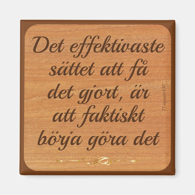 Íman Magnet — Uträtta (Frente)