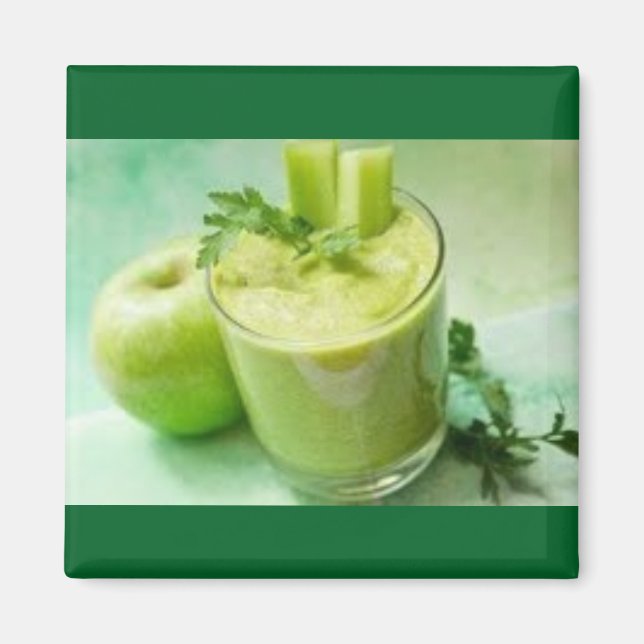 Íman Magnet Verde Apple Smoothie (Frente)