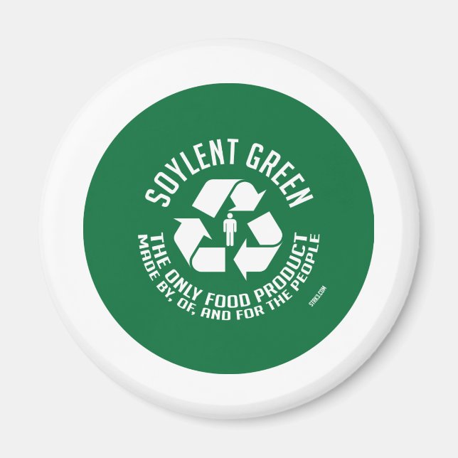 Íman Magnet Verde Soylent (Frente)