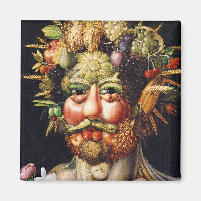 Íman Magnet: Vertumnus (Retrato de Rudolf II) (Frente)