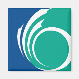 Íman Magnet with Flag of Ottawa, Canada