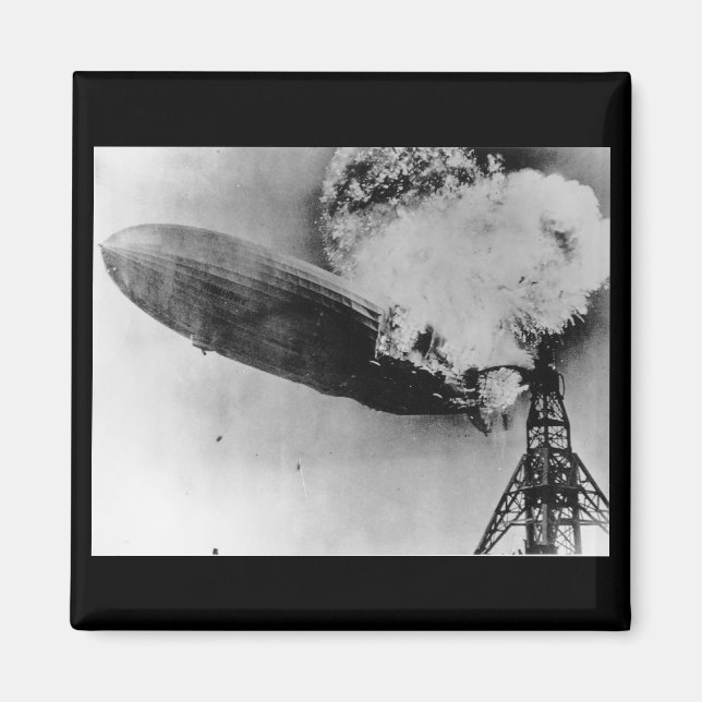 Íman Magnet Zeppelin LZ 129 Hindenburg (Frente)