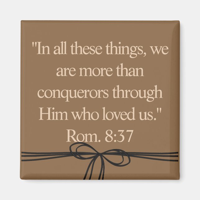 Íman Magneta 03 de potência de guerra espiritual (Frente)