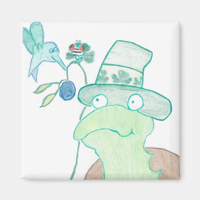 Íman Magneta - 2"x2" ao quadrado (Frente)