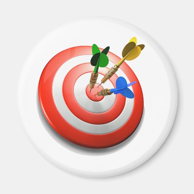 Íman Magneta 3D Dardos Bulls (Frente)