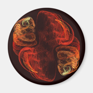Íman Magneta Abstrato de Arte da Metamorfose