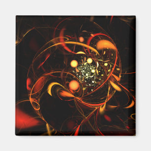 Íman Magneta Abstrato de batida cardíaca