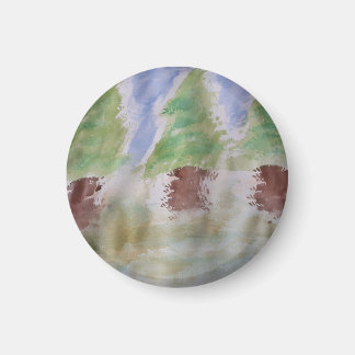 Íman Magneta abstrato Fir Trees