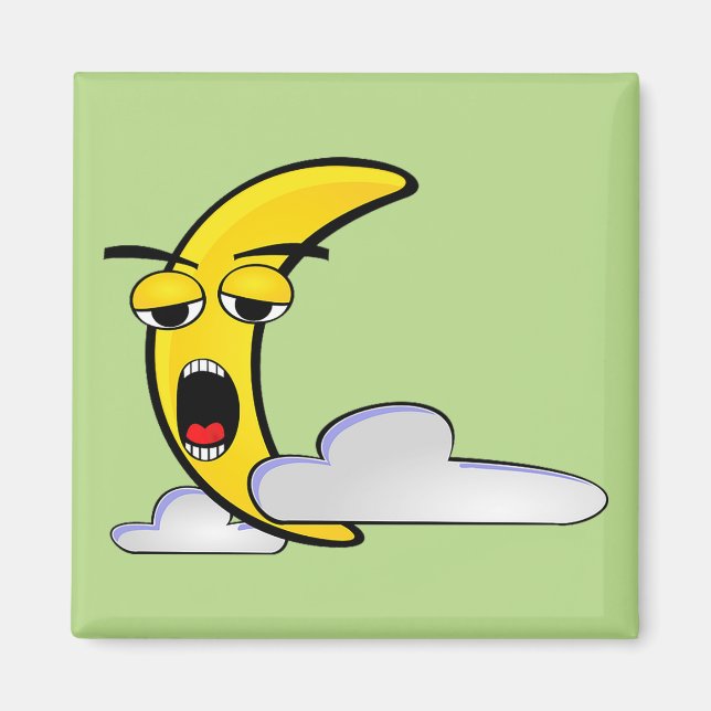 Íman Magneta Amarela Sonolenta (Frente)