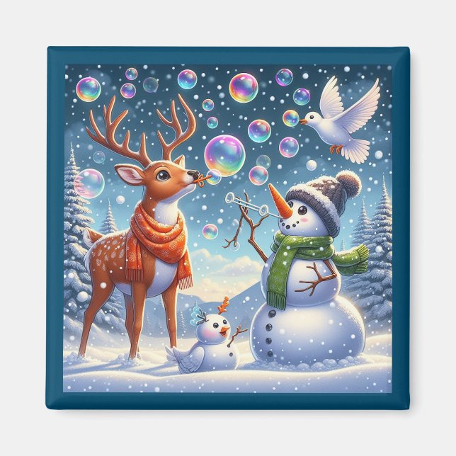 Íman Magneta Amigos Comprados (Frente)