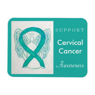 Íman Magneta Angel de consciência do Cancer cervical