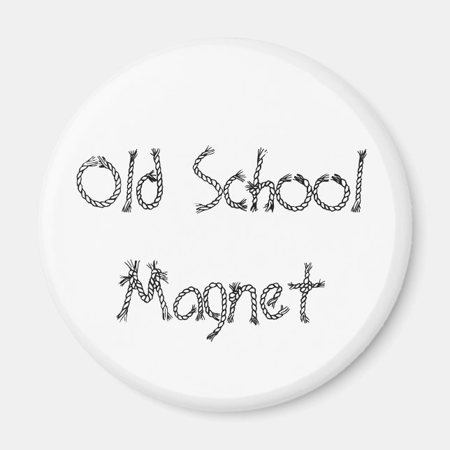 Íman Magneta antiga da escola (Frente)