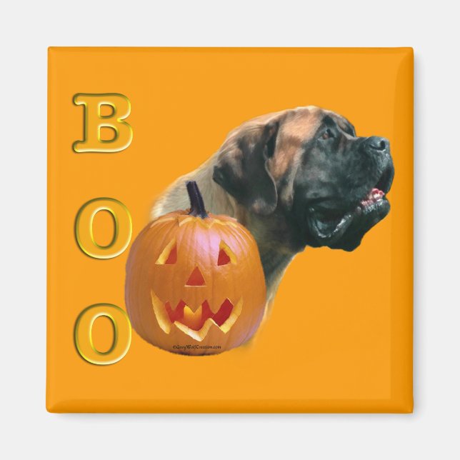 Íman Magneta Apricot Mastiff Boo (Frente)