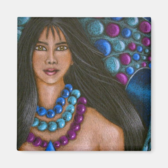 Íman Magneta AQUAMARINA MERMAID (Frente)