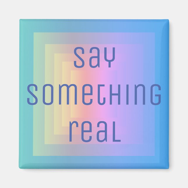 Íman Magneta azul (Frente)