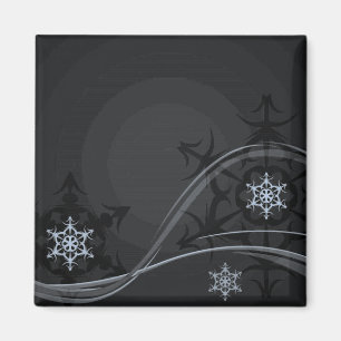 Íman Magneta azul de inverno
