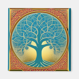 Íman Magneta azul e amarela