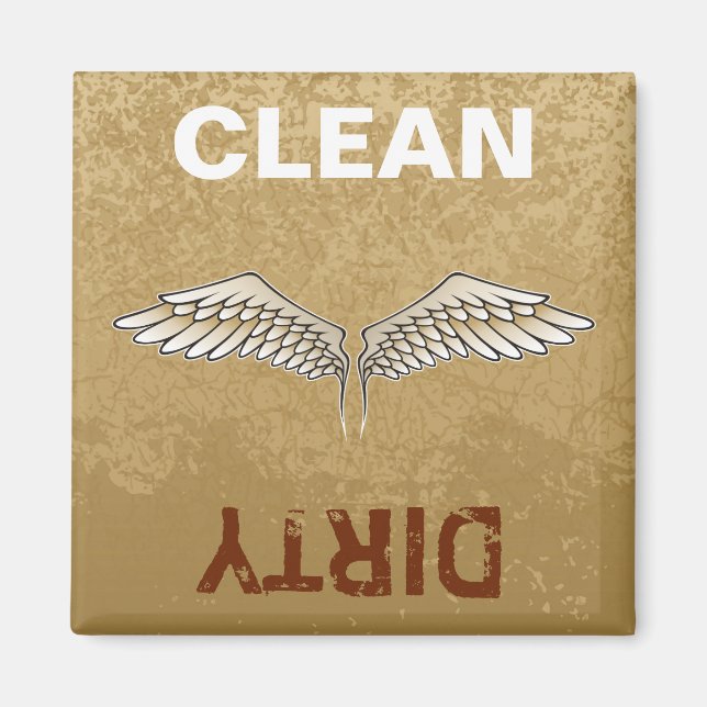 Íman Magneta Beige Wings (Frente)