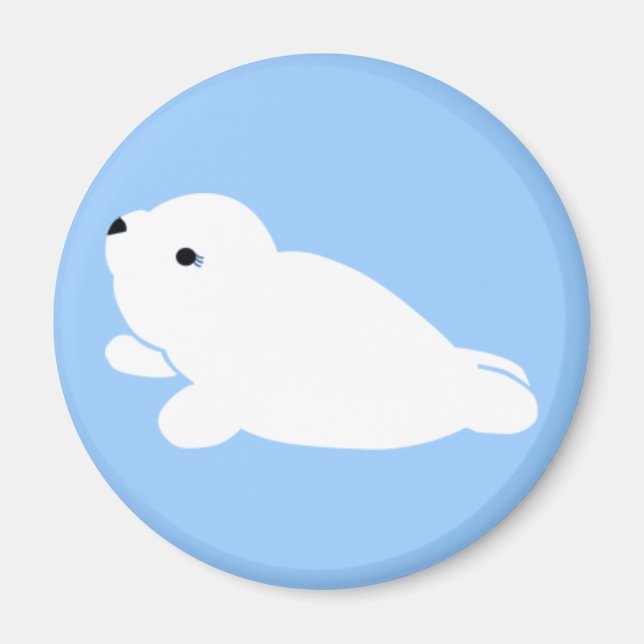 Íman Magneta Blue White-Harp (Frente)